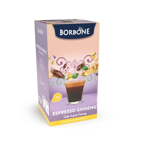 Borbone CAFFÈ AL GINSENG Pads - 18er Pack