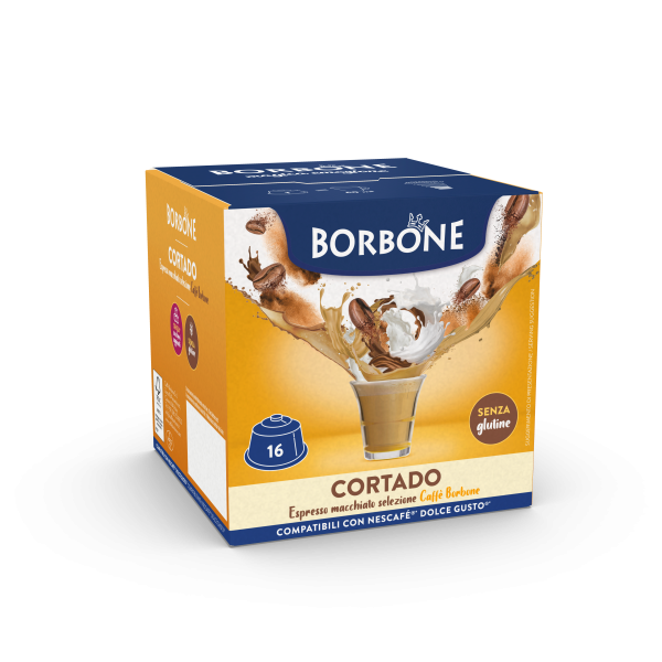 Borbone Cortado Caffè macchiato Dolce Gusto® komp*- 16er Pack