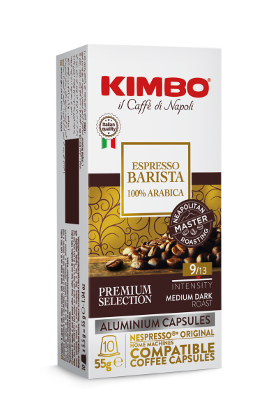 KIMBO Barista 100% Arabica Alu Nespresso® kompatibel* - 10er Pack