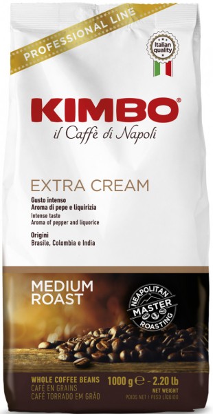 KIMBO Extra Cream Bohnen 1kg