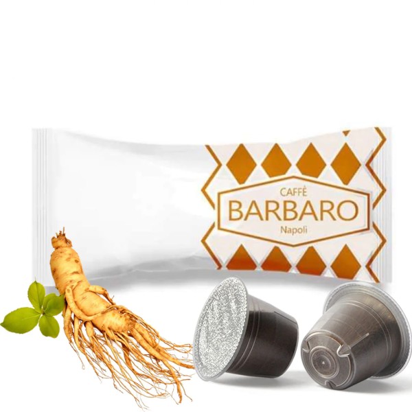 Caffè Barbaro Solubili Ginseng compatibili Nespresso®* 100