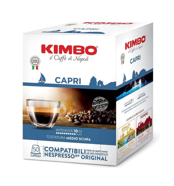 Kimbo® CAPRI Lavazza A modo Mio kompatibel Kapseln - 50er Pack