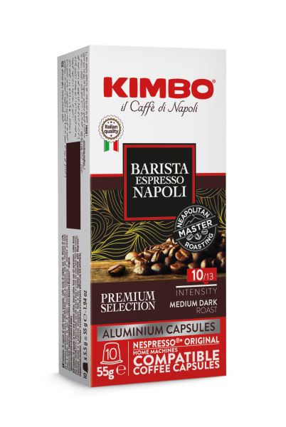 KIMBO Barista Espresso Napoli Alu Nespresso® kompatibel* - 10er Pack