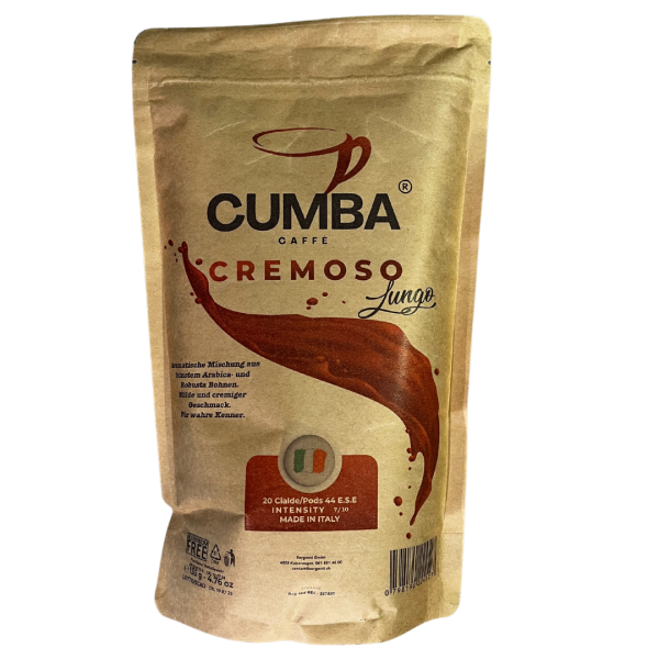 CUMBA Caffè Cremoso Lungo - Pads 20 Stk.